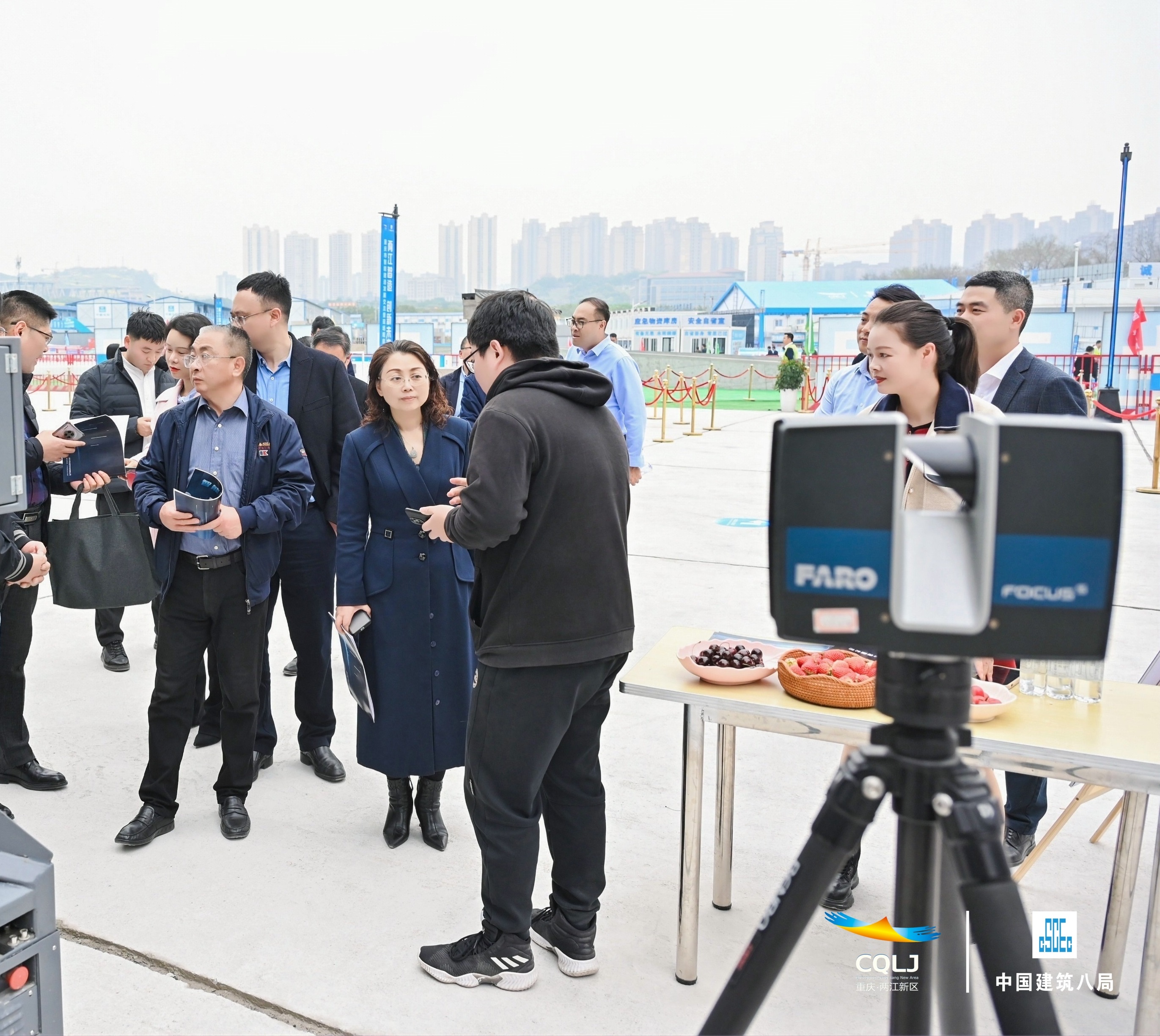 共建发展丨领慧参加重庆市智能建造发展交流暨现场观摩会